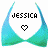 Two side-by-side pixel art frames of a bikini top with text and heart symbols, showing animation changes between empty and filled hearts.