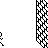 Pixelated stick figure icon with black and white patterned borders, showing multiple poses across frames including standing, walking, and crouching.