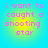 Four identical display pink pixelated text 'i want to caught a shooting star' over a yellow-to-cyan gradient background
