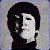 Black-and-white animated sequence showing a person with dark hair in five distinct poses against light gray background.
