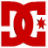 A 48x48 pixel buddy icon split into two sections: a red and white DC logo on the left, and green text "Original Icons .com" on a dark green background on the right.