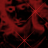 A 48x48 pixel animated contact sheet showing two frames of a red-toned cartoon character with exaggerated facial features and motion blur effects.