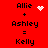 Red background displays two side-by-side equations with black text and white symbols; left equation shows heart symbol, right shows starburst symbol.