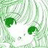 A split-frame contact sheet showing a pixelated anime-style character on the left and text elements on the right, with visible animation frame differences in hair movement.