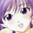 A pixelated anime-style character face with purple hair and large dark eyes on the left, next to a black background with white text reading "Anime IM" above smaller stylized text "COM" on the right.