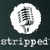 A 2x2 contact sheet of four animated frames from a Fall Out Boy-themed AIM buddy icon featuring text and imagery on dark backgrounds with white circular logo elements.