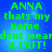 Green pixelated text on blue background reads 'ANNA thats my name dont wear it OUT!' in two identical with slight color variation