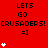 Red background displays repeated text and symbols with animated heart variations.