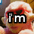 A four- shows a pixelated figure with light hair and red cheeks, displaying sequential text overlays: 'i'm', then 'a', then 'PIMP' over the face