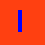 A 3x3 grid of colored squares with blue pixelated text and a central animated softball graphic, each square containing distinct words or phrases related to baseball/softball comparison.