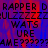 Pixelated text on a blue and red gradient background with partial white overlay.