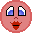 Pixelated pink character with blue eyes and red lips displays multiple poses including upright, inverted, and rotated views.