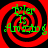 Four identical display a red and black spiral background with green text reading "Tyler Is Amazing" in each