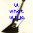 Pixelated electric guitar icon with blue text overlays reading 'W. what. W.R.M.', 'R. really', and 'M. matters.' on a light background.