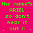 A static image with a bright pink background and green text repeating 'the name's the name's ARIEL so don't wear it out :(' in multiple
