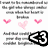 Pixelated text and heart icons arranged in a with a central black-and-white '3' symbol, showing repeated patterns of pink hearts on light backgrounds
