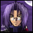 A pixelated anime-style character with purple hair and glasses appears on the left side of a contact sheet, while the right side displays text reading "Anime IM" above "COM" against a black background.
