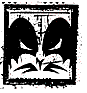 Four black-and-white square icons arranged in a , each with distinct abstract or symbolic shapes and distressed textures