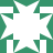 A static pixelated icon featuring a white eight-pointed star centered on a green and white checkered background.