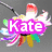 Four distinct display text overlays on varied backgrounds with colorful elements