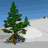 Animated contact sheet showing a character climbing a tree across 11 frames with snowy landscape background.