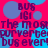 Pixelated text and blue circles on a pink background with repeated phrases.