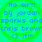 Pixelated cyan background with green concentric circles and blue text reading 'No air!!! by jordan sparks and chris brown <3 it!!!' repeated four times in a