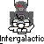 A static contact sheet of two identical pixel art buddy icons featuring a gray robot with red eyes and white hands, displayed alongside promotional text for 'badassbuddy.com' on a gray background.