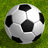 A soccer ball on grass with green pixelated text about mismatched clothes and personality on a blue background.