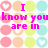 Pixelated icon with pastel circles and hearts on white background, pink text reads "I know you are in heaven watching over us!".