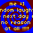 Four identical of yellow pixelated text on blue and maroon spiral background with no visible animation changes