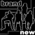 Pixelated black-and-white static icon featuring stylized text and abstract shapes with a maze-like border design.