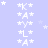 Light purple background with white star symbols and repeating vertical text patterns of 'K', 'A', 'Y', 'L' in a -like arrangement