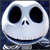 Pixelated promotional image of Jack Skellington with 'The Nightmare Before Christmas' text and Blu-ray/DVD release details on blue background.