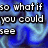 Pixelated text on a blue gradient background with visible motion blur effects.