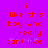 Pixelated red text on bright purple background reads "i like this boy who i really cant like" with two identical copies side-by-side.