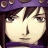 A pixelated anime-style character with purple headwear and a neutral expression on the left, next to stylized text reading "Anime IM" above "com" on a black background.