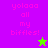 Pixelated text 'yolaaa all my biffles!' appears on two colored backgrounds with a star icon, one frame showing a green star and the other a purple star.