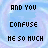 Pixelated text on a light blue background with subtle cloud patterns, showing two states of an animation where the middle word changes color.