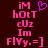 A dark red background displays pink pixelated text and a purple heart symbol, with one version showing the heart animated.