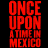Animated contact sheet showing five frames of a pixelated movie poster-style icon with red text and silhouettes against changing backgrounds.