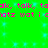 Green background with repeating light blue squares and pink text reading 'talk, talk, talk, talk, wat i catz wat i' in two horizontal bands.