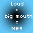 Four identical pixelated icons arranged in a , each displaying text over a gradient background