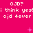 A static image with a bright pink background displaying repeated text and small star-like symbols in white and light pink.