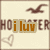 repeated 'HOLLISTER' text with seagull and heart icons, overlaid by brown text reading 'i luv my boo more thn hollister'