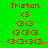 Red text "Tristan" above a sequence of six red pixelated smiley faces on green background, with orange star-like additions in the third frame.