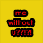 Yellow background with red text reading 'me without u??!?!' on left, red background with yellow text and golden arches graphic on right.