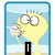 Yellow cartoon character with spiky hair appears in multiple poses: drinking from a glass, holding a drink, and inside a framed portrait with 'FRANKS' text.