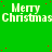 Green background with repeated white text 'Merry Christmas' and scattered red dots, partially cropped on the right.