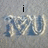 Static image shows text 'i love you' above a stylized heart-and-letters design on gray background.